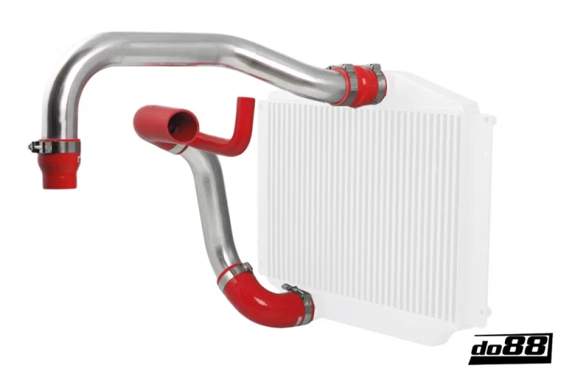 do88 TR-850-R-63, Volvo 850/SVC70 Turbo Pressure Pipes Red Hoses standard Throttle Body
