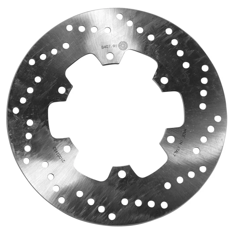 Brembo Powersports 68B40791, 00-03 Italjet Jupiter 250CC/03-20 Yamaha Teos 150CC 245x4mm Brake Disc - Front Fixed