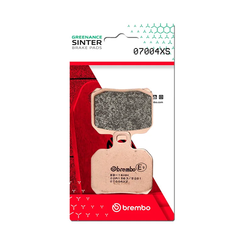Brembo Powersports 07004XS, 06-22 Gilera Nexus 500cc Brake Pad - Rear