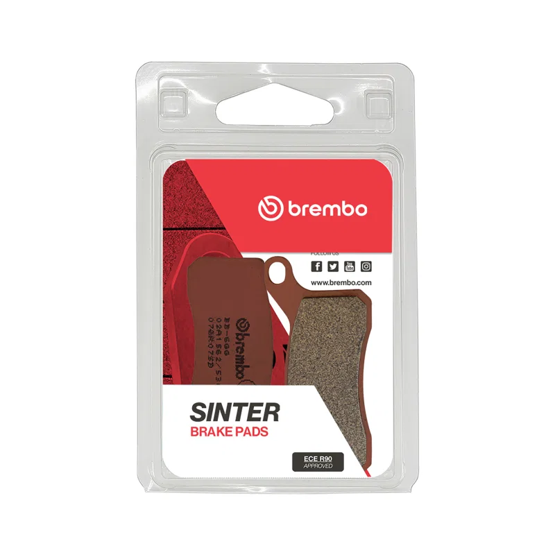 Brembo Powersports 07GR07SD, 08-10 KTM XC ATV 450cc Sinter Brake Pad - Front