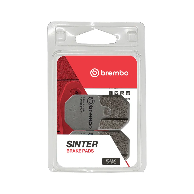 Brembo Powersports 07GR76SX, 07-07 Hm CRM X Supermotard 125cc Sinter Brake Pad - Front