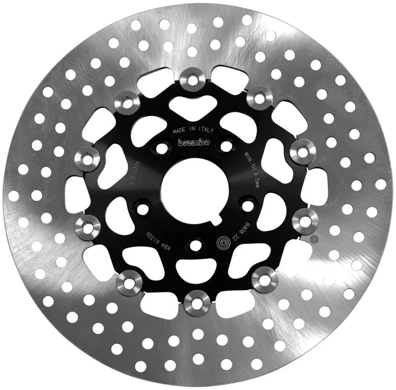 Brembo Powersports 78B40822, 70-84 Harley-Davidson XLH 883CC/70-84 FLH 80 1340CC 292x5mm Brake Disc - Front Floating