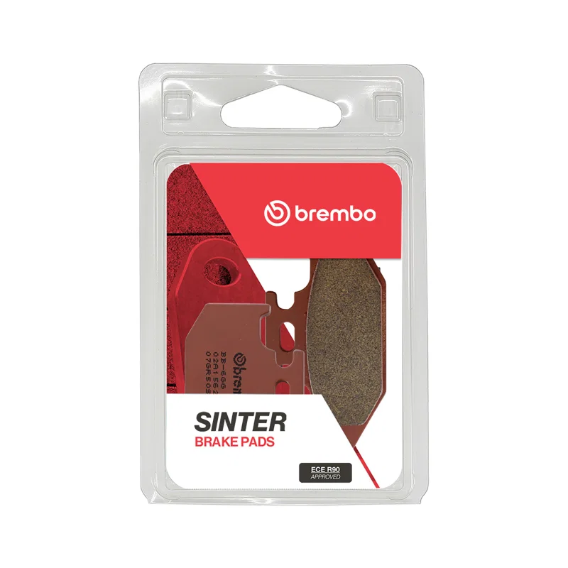 Brembo Powersports 07GR50SD, 06-06 Bombardier DS Right 250cc Sinter Brake Pad - Front