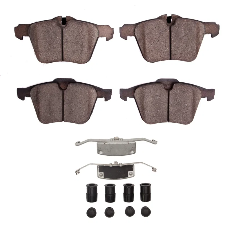 R1 Concepts 2600-1751-01, R1 2013-2021 Jaguar XJ Front R1 Euro Ceramic Pads & Hardware Kit