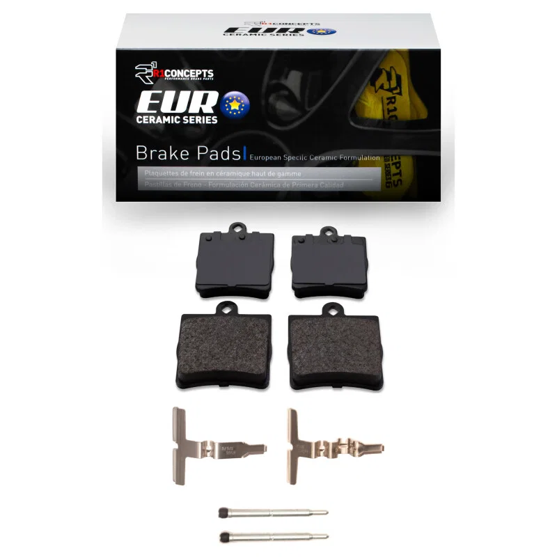 R1 Concepts 2600-0779-01, R1 96-15 Chrysler Crossfire Rear Euro Ceramic Pads & Hardware Kit