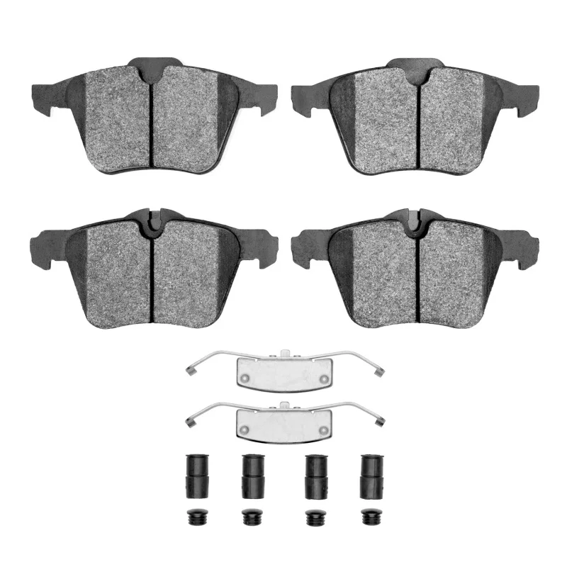 R1 Concepts 2600-1240-01, R1 07-18 Jaguar XF Front Euro Ceramic Pads & Hardware Kit