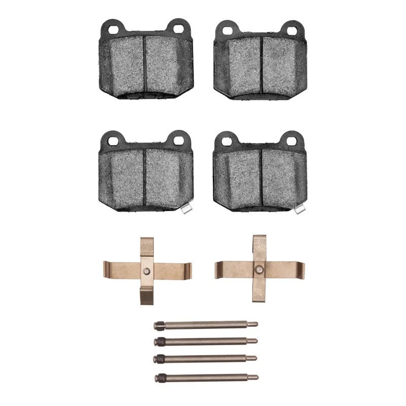R1 Concepts 2600-0961-02, R1 03-06 Mitsubishi Lancer Rear Euro Ceramic Pads & Hardware Kit