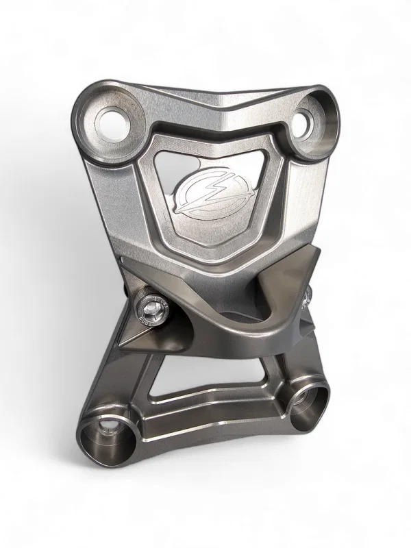 Elektric Off Road RRP610022, 2022-2025 Polaris RZR Pro R Volt Radius Rod Plate Billet Anodized Gun Metal