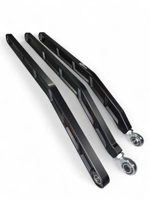 Elektric Off Road SUS210001-B, 2017+ Can Am Maverick X3 Volt Billet Radius Rods Anodized Black RS 72In Model Only