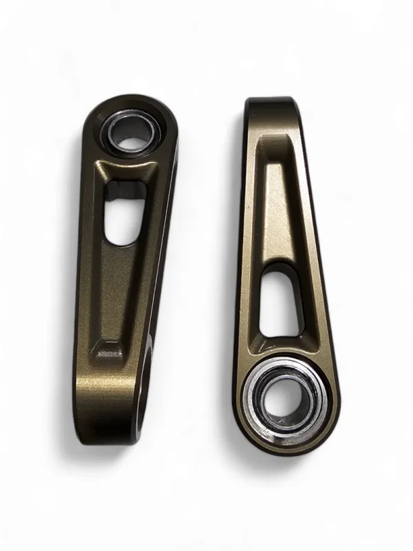 Elektric Off Road SBL210020, 2017+ Can Am X3 Maverick Volt Front Billet Sway Bar Links Anodized Gun Metal