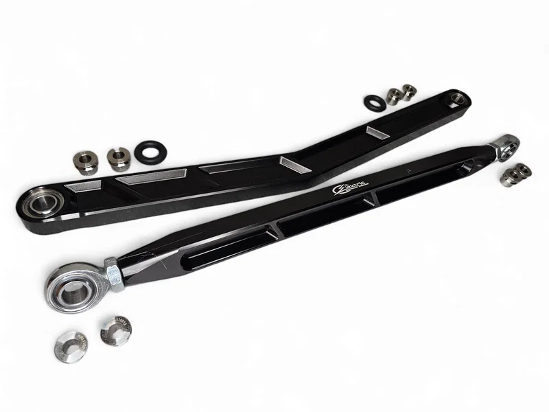 Elektric Off Road RRL610026, 2020+ Polaris RZR Pro XP Volt Billet Radius Rods Anodized Blk
