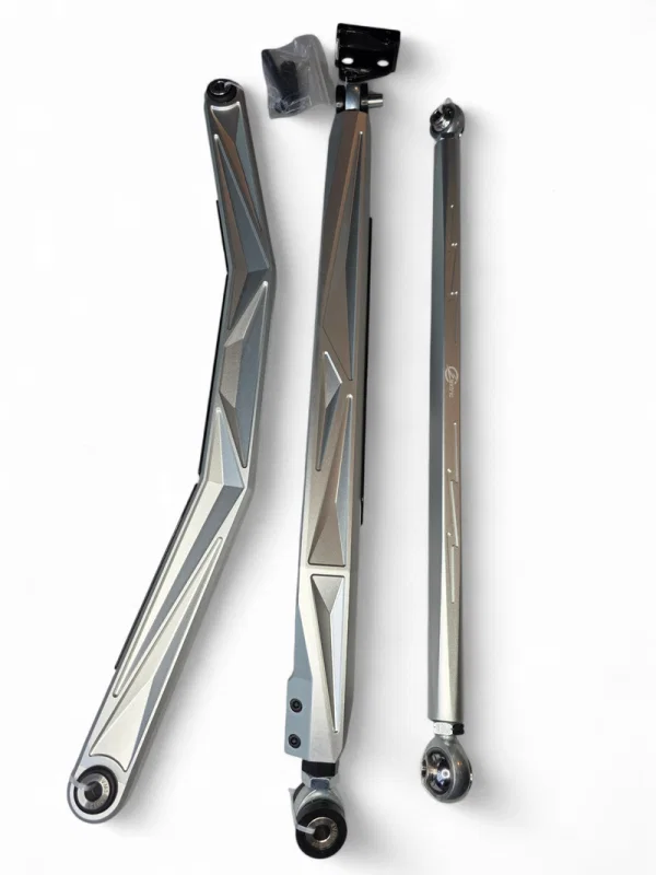 Elektric Off Road AMFBM0001-C, 2024+ Can Am Maverick R Volt Billet Radius Rods Anodized Clear