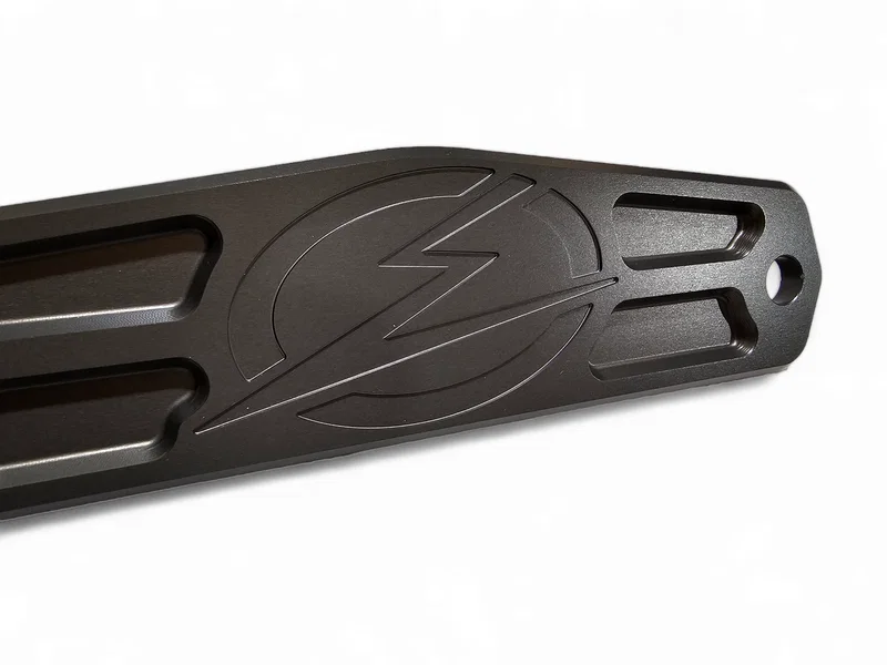 Elektric Off Road WFL110005, Fair Lead Cover Plate Anodized Gun Metal