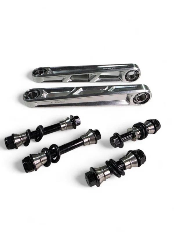 Elektric Off Road RVSPA0003-C, 2024+ Can Am Maverick R Front Sway Bar Links Anodized Clear